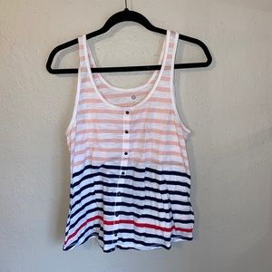 Button up tank